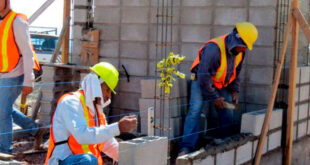 SOLICITAN 186 AYUDANTES PARA OBRAS DE CONSTRUCCIÓN